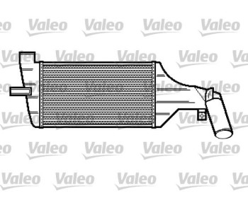 Интеркулер (охладител за въздуха на турбината) VALEO 817916 за OPEL ASTRA G (F35_) комби от 1998 до 2009