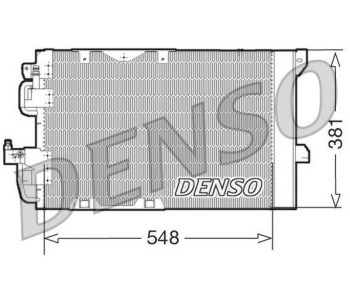 Кондензатор, климатизация DENSO DCN20009 за OPEL ASTRA J (P10) хечбек от 2009 до 2015