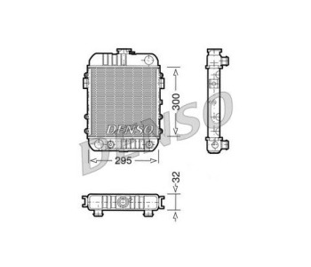 Радиатор, охлаждане на двигателя DENSO DRM20095 за OPEL CORSA D (S07) от 2006 до 2014