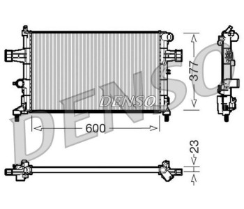 Радиатор, охлаждане на двигателя DENSO DRM20111 за OPEL INSIGNIA A (G09) седан от 2008 до 2017