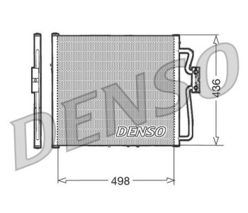Кондензатор, климатизация DENSO DCN23014 за OPEL MOVANO (J9) пътнически от 1998 до 2010