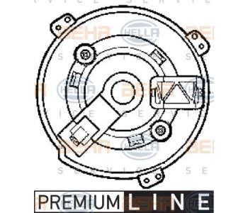 Топлообменник, отопление на вътрешното пространство HELLA 8FH 351 000-611 за OPEL VECTRA C (Z02) седан от 2002 до 2009