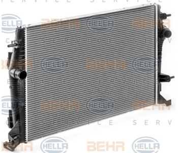 Интеркулер (охладител за въздуха на турбината) HELLA 8ML 376 700-674 за OPEL VECTRA C GTS (Z02) от 2002 до 2009