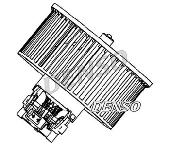 Вентилатор вътрешно пространство DENSO DEA25001 за SAAB 9-3 (YS3F) от 2002 до 2015