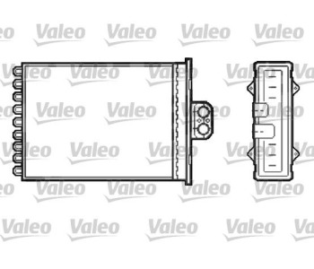 Топлообменник, отопление на вътрешното пространство VALEO 812388 за SAAB 9-5 (YS3E) комби от 1998 до 2009