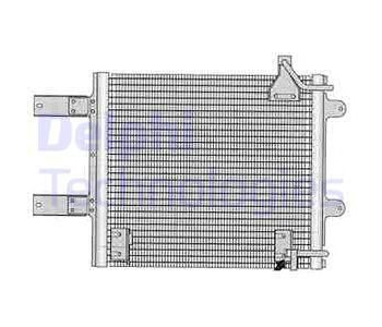 Кондензатор, климатизация DELPHI TSP0225373 за VOLKSWAGEN POLO (6N2) хечбек от 1999 до 2001