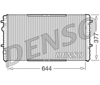 Радиатор, охлаждане на двигателя DENSO DRM32024 за VOLKSWAGEN JETTA I (16) от 1978 до 1987