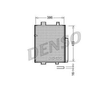 Кондензатор, климатизация DENSO DCN36001 за SUBARU OUTBACK (BE, BH) от 1998 до 2003