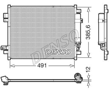 Кондензатор, климатизация DENSO DCN47006 за SUZUKI GRAND VITARA II (JT, TE, TD) от 2005