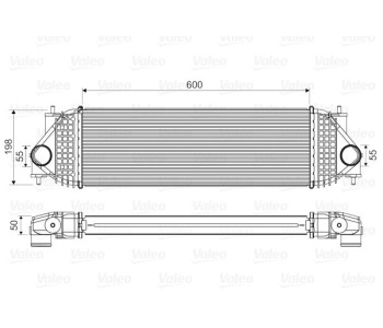 Интеркулер (охладител за въздуха на турбината) VALEO 818662