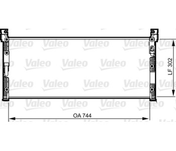 Кондензатор, климатизация VALEO 814285 за TOYOTA RAV4 I (_A1_) от 1994 до 2000