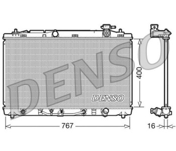 Радиатор, охлаждане на двигателя DENSO DRM50065 за TOYOTA RAV4 II (_A2_) от 2000 до 2005