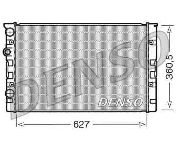 Радиатор, охлаждане на двигателя DENSO DRM32025 за VOLKSWAGEN PASSAT B3/B4 (3A5, 35I) комби от 1988 до 1997