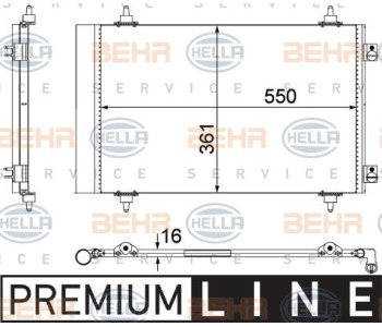 Топлообменник, отопление на вътрешното пространство HELLA 8FH 351 308-741 за VOLKSWAGEN TRANSPORTER IV (70XD) платформа от 1990 до 2003