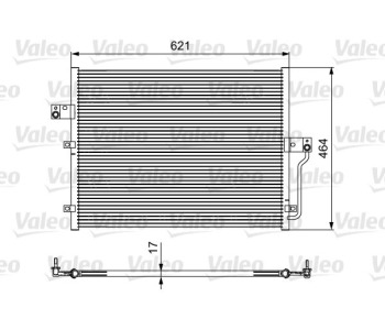 Кондензатор, климатизация VALEO 814441