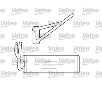 Топлообменник, отопление на вътрешното пространство VALEO 812072 за JAGUAR XJ от 1968 до 1993