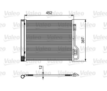 Кондензатор, климатизация VALEO 814114 за SMART FORTWO (451) купе от 2007 до 2014