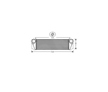 Интеркулер P.R.C за BMW 7 Ser (F01, F02, F03, F04) от 2008 до 2015