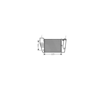 Интеркулер P.R.C за AUDI A4 (8EC, B7) от 2004 до 2008